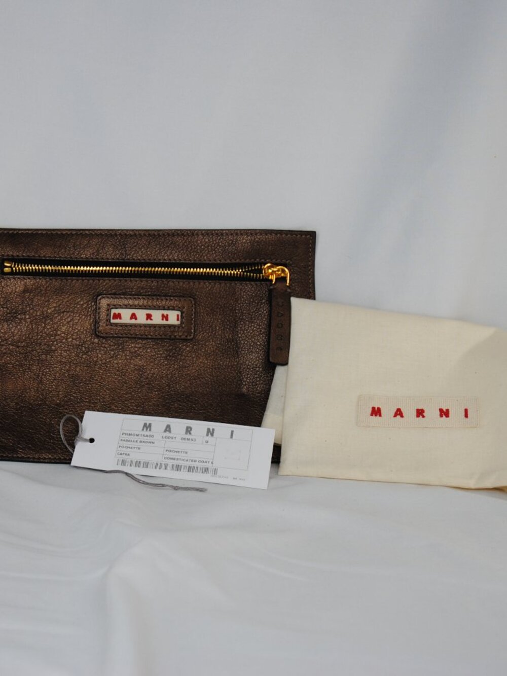 Marni Envelope Clutch ~ Made in Italy NWT